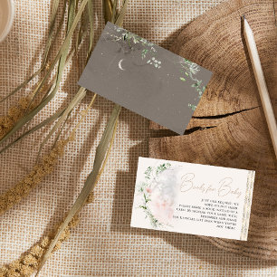 Moon Child Boho Hippie Baby Showbuchanfrage Begleitkarte