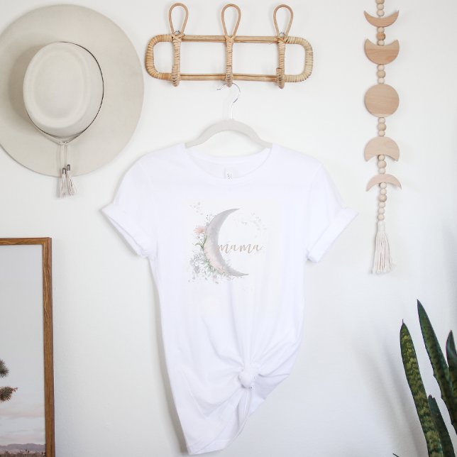 Moon Child | Boho Hippie Mama T-Shirt (Von Creator hochgeladen)