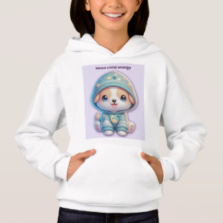 Moon Child Energy Dog Hoodie