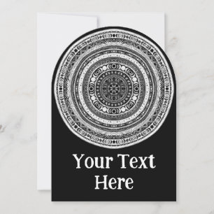 Moon Child Mandala Triple Moon Hexe Einladung