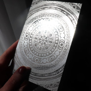 Moon Child Mandala Triple Moon Hexe Folienkarte