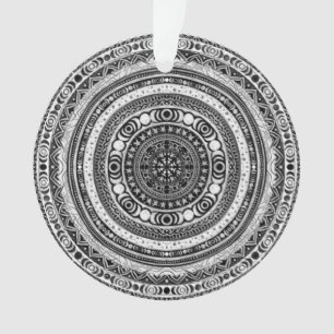 Moon Child Mandala Triple Moon Hexe Ornament
