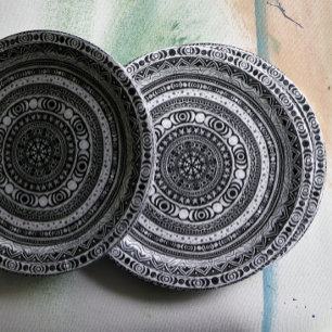 Moon Child Mandala Triple Moon Hexe Pappteller