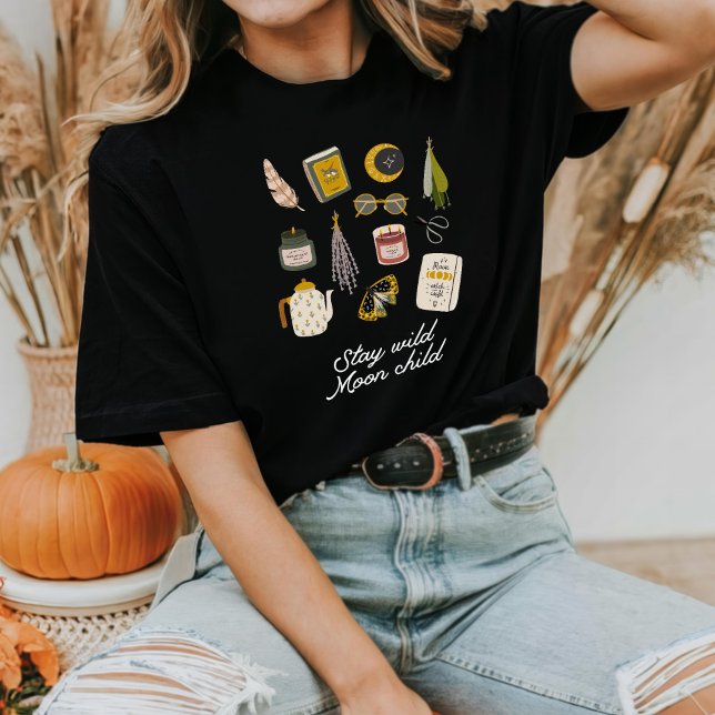 Moon Child Vibes T-Shirt (Von Creator hochgeladen)