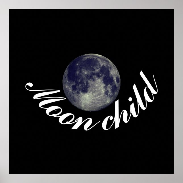 Moon Child, Vollmond Poster (Vorne)