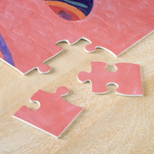 "Moon Crashers" Abstrakte Kunst Puzzle