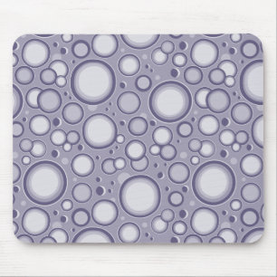 Moon Craters Lila Mousepad