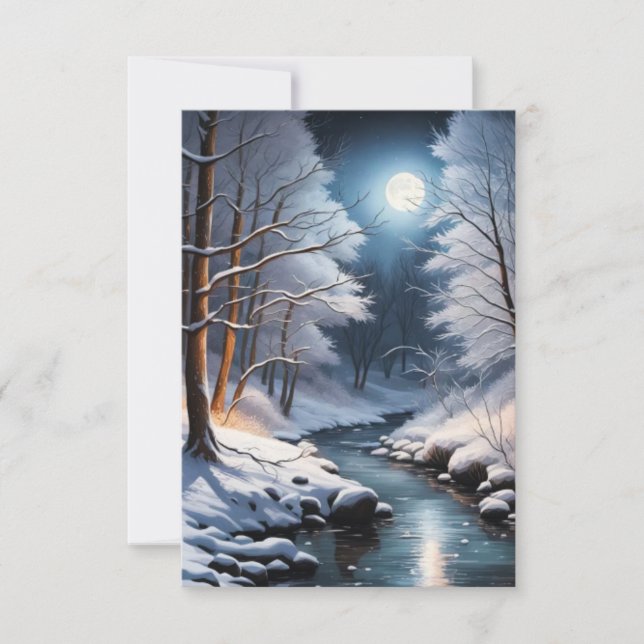 Moon Creek Dankeskarte (Vorderseite)