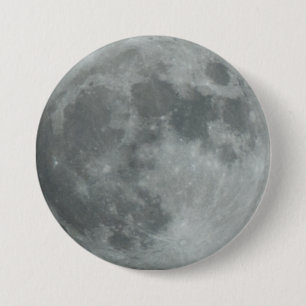 Moon Crisp Dark Sky Lunar Button