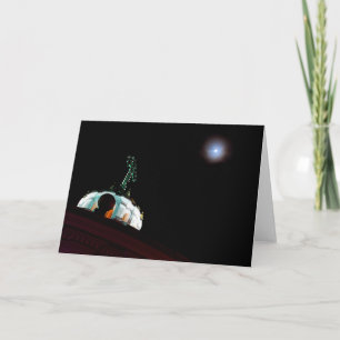 Moon & cross, Quito, Ecuador Karte