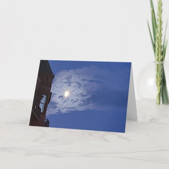 Moon Dankeskarte (Vorderseite)