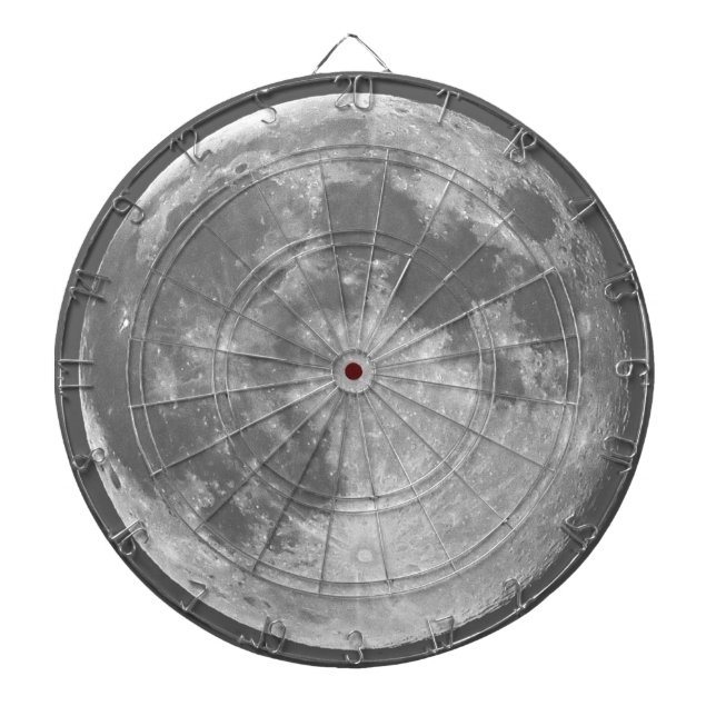 Moon Dart Board Dartscheibe (vorne)