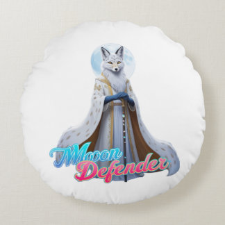 MOON DEFENDER RUNDES KISSEN