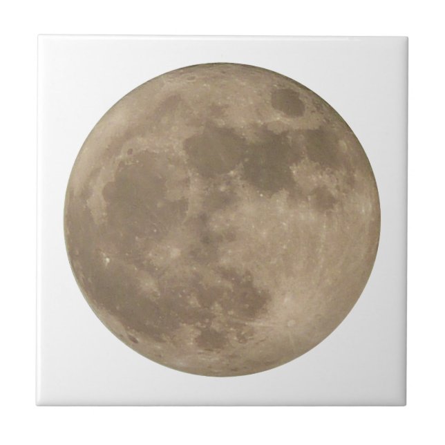 Moon-Dekoration mit Moon-Fliesen Cool Moon Keramik Fliese (Vorderseite)