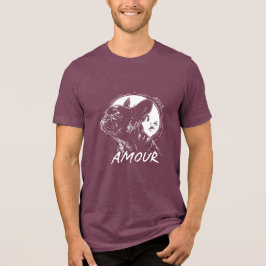 Moon Dog Amour Shirt - Romantic French Gothic Pet 