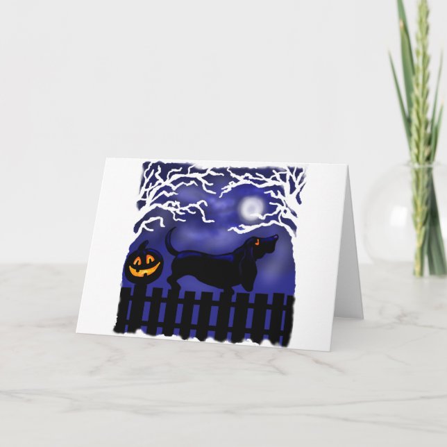 Moon Doggie Karte (Vorderseite)