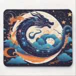 moon dragon mouse pad mousepad<br><div class="desc">moon dragon mouse pad</div>