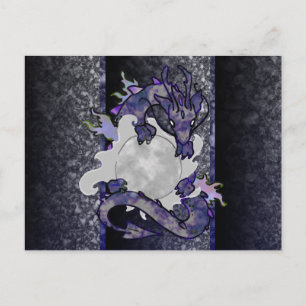 Moon Dragon Postkarte