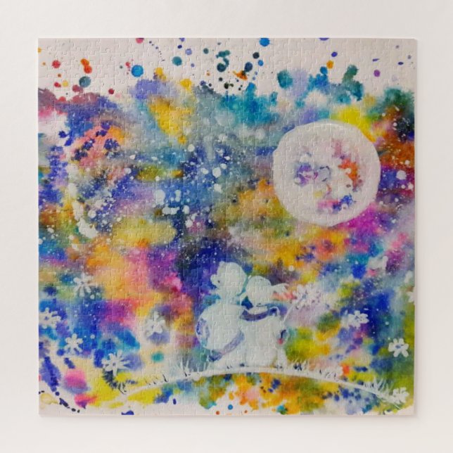 Moon Dream Puzzle Freunde (Vertikal)