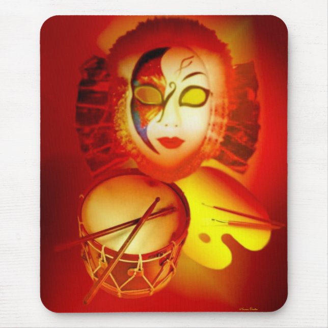 Moon Drummer Mousepad (Vorne)