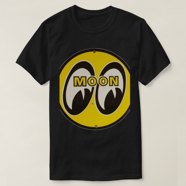 Moon eyes Luna equipped with the  logo   T-Shirt (Design vorne)
