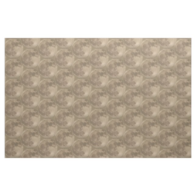 Moon Fabric Vollmond Fabric Custom Moon Fabric Stoff (Fat Quarter (45,7 x 55,9 cm))