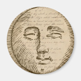 Moon Face Magnet