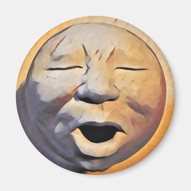 Moon Face Magnet (Vorne)