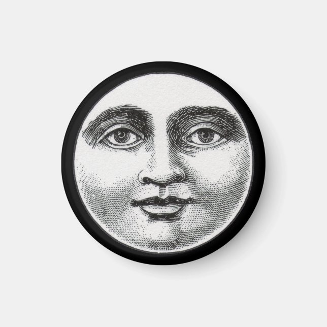 Moon Face Magnet (Vorne)