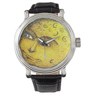 Moon Face Watch Armbanduhr