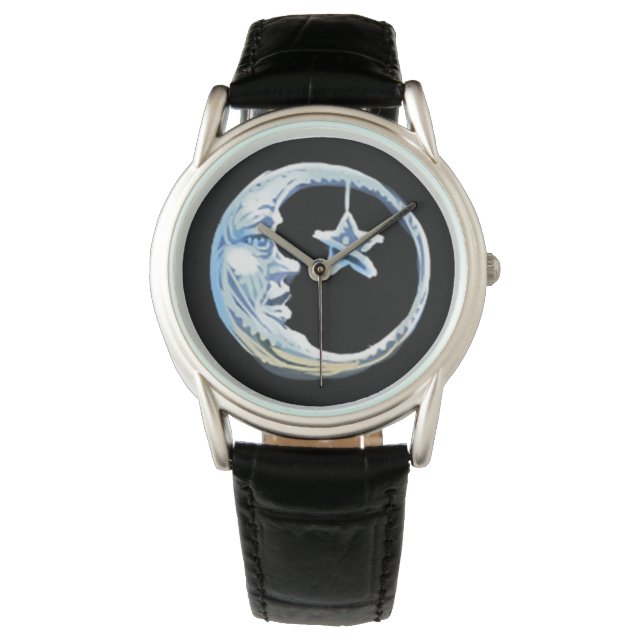 Moon Face Watch Armbanduhr (Vorderseite)