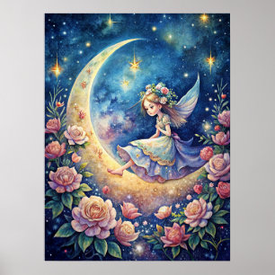 Moon Fairy Poster