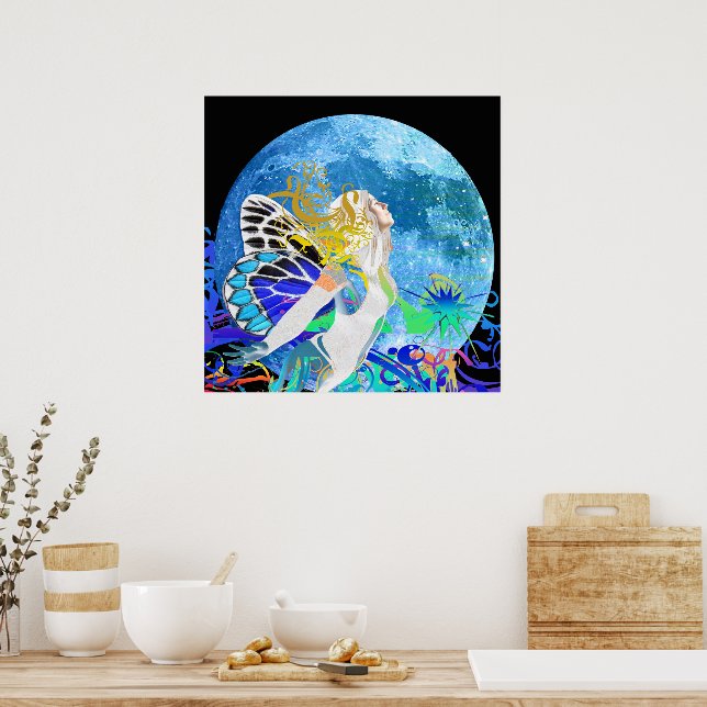 Moon Fairy Poster (Küche)