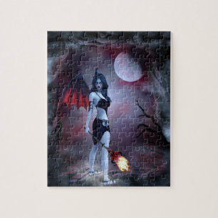 Moon fire Succubus Puzzle