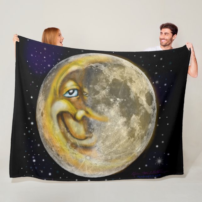 Moon Fleecedecke (Beispiel)
