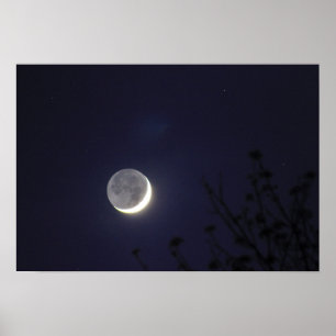 Moon Foto Poster