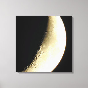 Moon Fotografy Art Canvas Print Leinwanddruck