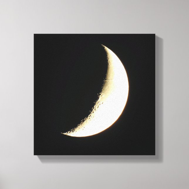 Moon Fotografy Art Leinwanddruck (Vorderseite)