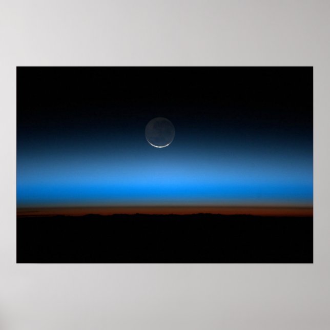 Moon from Space Poster (Vorne)