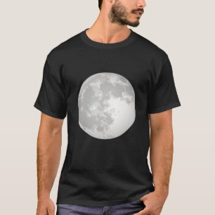 Moon Full Moon Space T-Shirt