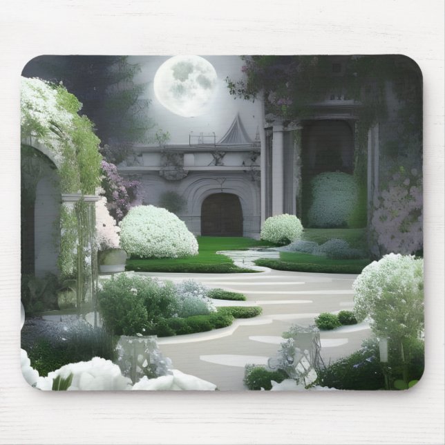 Moon Garden Mousepad (Vorne)