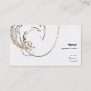 Moon Glitzer Visitenkarte