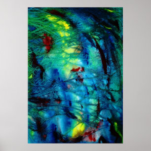 Moon Glow Print Poster