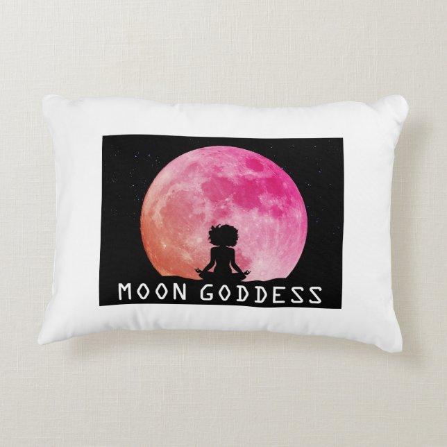 Moon Goddess Accent Pillow Dekokissen (Rückseite)