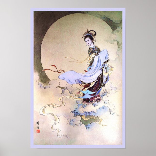 Moon Goddess Chang'e Poster (Vorne)