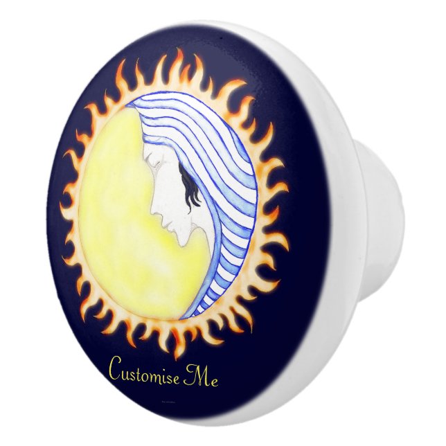 Moon Goddess Keramikknauf (Rechts)