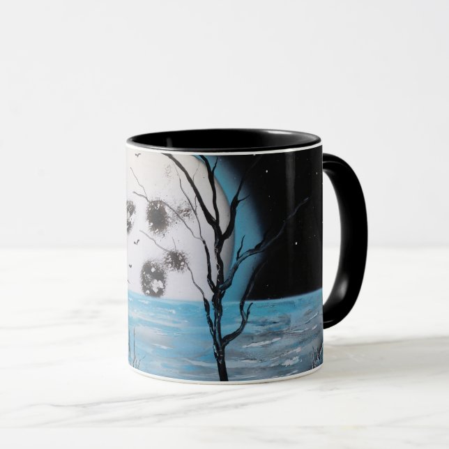 Moon halo tasse (VorderseiteRechts)