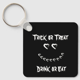 Moon Heart Halloween Trick oder Treat Schlüsselanh Schlüsselanhänger