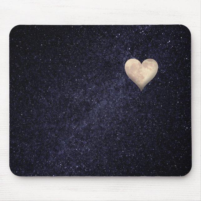 Moon Heart Mousepad (Vorne)
