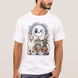Moon Knight Waschbär Halloween T-Shirt